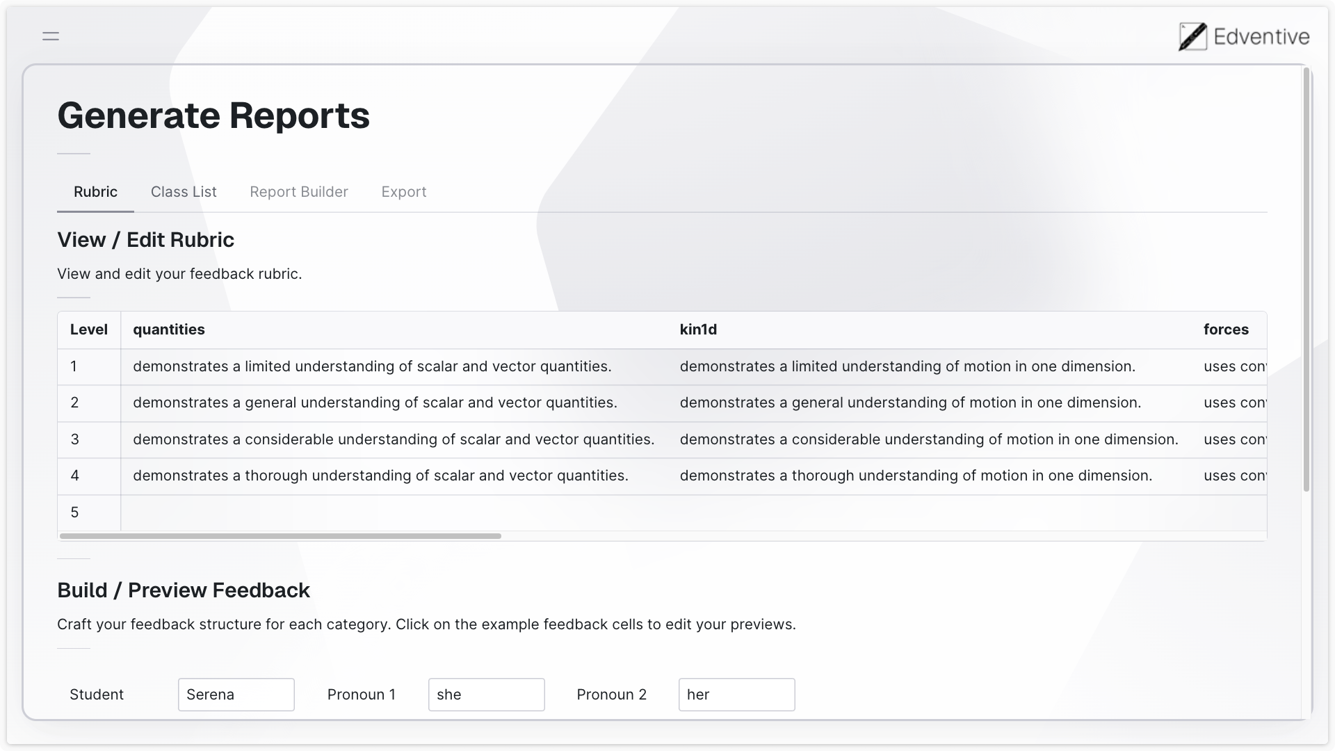 BYOR: Bring Your Own Rubrics (light)